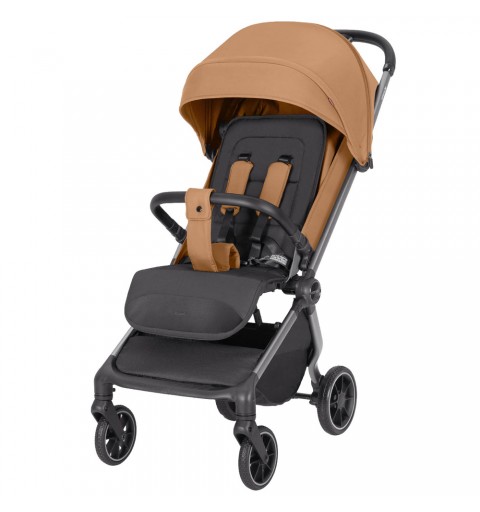 Carrello Atom M - kompaktowy, stylowy wózek spacerowy do 22 kg | Mango Beige